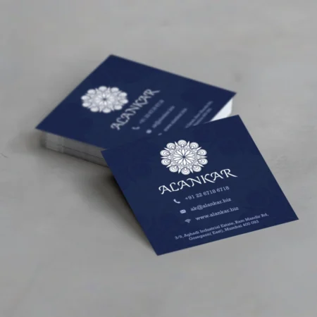 Square Visiting Cards 100Psc