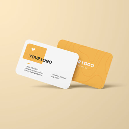 Rounded Corner Visiting Cards 100Psc